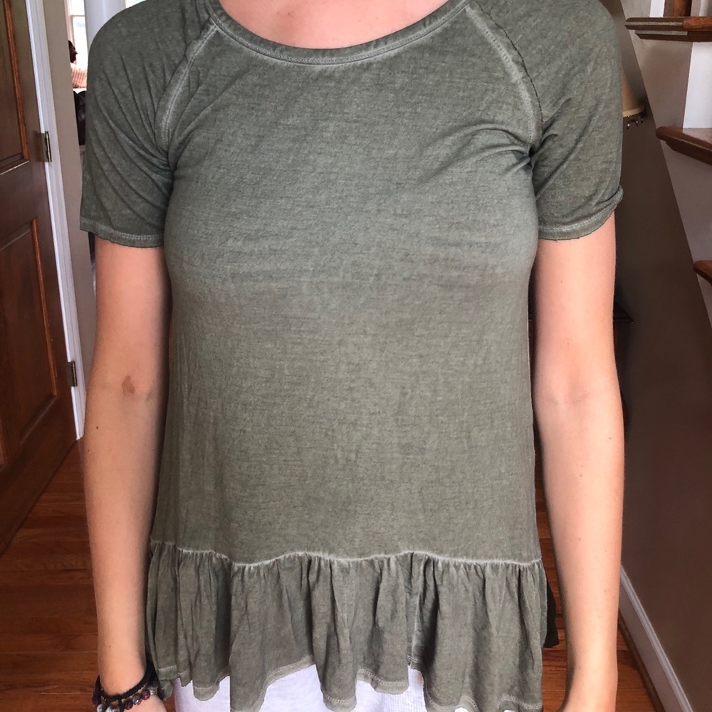 Army green tunic